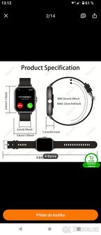 Smart chytré hodinky úplně nové. - 2