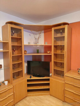 Obývací stěna rohová jako nová - 2