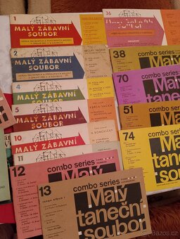 Noty Malý taneční soubor. - 2