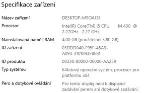 ▼HP Probook 6540b - 15,6" / i5-M430 / 4GB / ZÁR▼ - 2