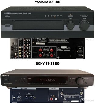 HIFI sestava - Zesilovač Yamaha AX-596, Repro, Tuner FM - 2