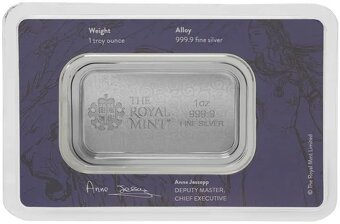 Una and the Lion 1oz 2024 - stříbrný slitek Royal Mint - 2
