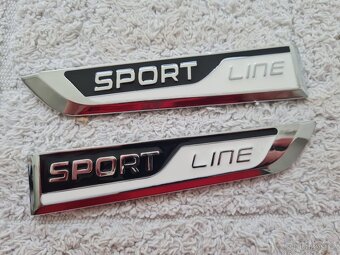 Napis SPORTLINE na blatník ŠKODA - 2