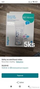 Odsávačka mateřského mléka - 2