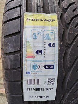 275/45/18 letni pneu DUNLOP 275/45/18 - 2