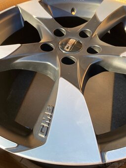 5x114,3 R18 8J ET40 CMS C18 Diamont Matt Black - 2