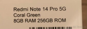 Xiaomi redmi note 14 pro 5G 8/256 - 2