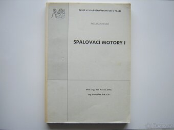 SPALOVACÍ MOTORY - Macek , Suk - skripta - 2