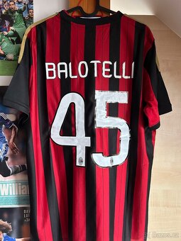 Fotbalový dres AC Milan, Mario Balotelli - 2