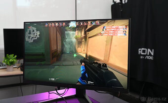 Herní monitor 27" AOC 27G42E Gaming, FULL-HD, 180Hz, 1ms - 2