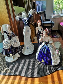 porcelánové sošky Dux - 2
