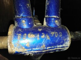 Torzo historického pánského kola ESKA 1969 + kola - 2