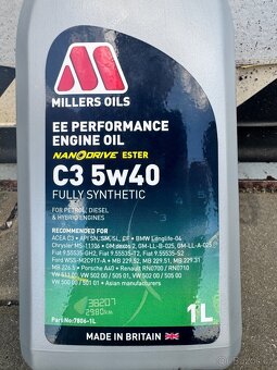 Millers oils c3 5w-40 - 2