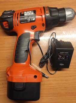 Vrtačka aku Black & Decker 12V - 2