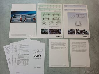 Opel Astra G - prospekty, ceníky - doprava v ceně - 2