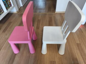 2x Dětská židle MAMMUT IKEA - 2