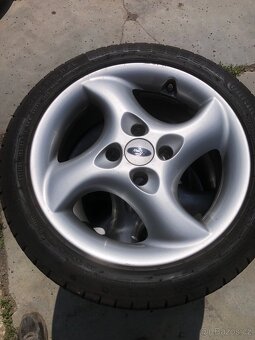 KOLA 4X108 195/45 R16 KRÁSNÉ ORIGINAL FORD - 2