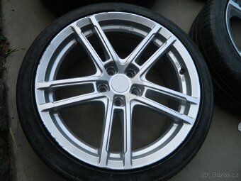 kola 5x112 r18+letní pneu - 2
