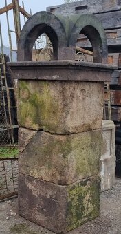 Pískovcový komín 1 - 2