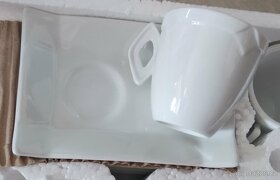 Sada 6 šálku,6 podšálku na expreso ještě zabalené - 2