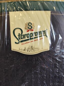 VELKÁ LISOVANÁ PLECHOVÁ CEDULE STAROPRAMEN MENU HOSPODA 58 x - 2