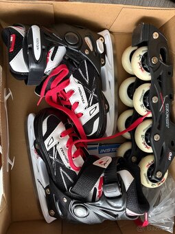 Nastavitelné brusle, výměna na kolečkové dětské - 2