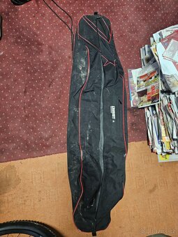 Snowboard 140cm s vazanim - 2