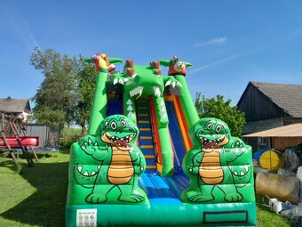 Skakaci hrad 7x4x6 m Krokodil - 2