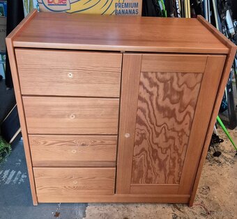 Set pracovni stul, komoda, knihovna - 2