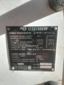 Svářečka + nabíječka Elektrokov JS 90 FN - 2