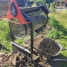 prohazovačka, prosévačka, katrovačka na hlínu - 2