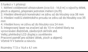 Multifunkční měřič 5v1
- 2