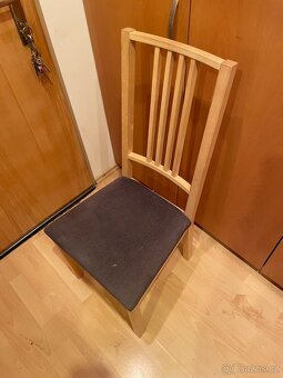 Jídelní dřevěné židle IKEA - 2
