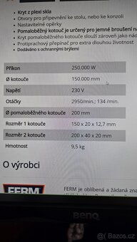 Bruska FERM BGM 1021 - 2
