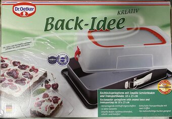 Dr. Oetker pečící forma s víkem 49x29 - 2