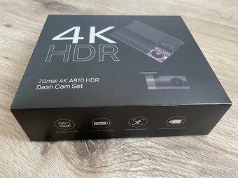 70mai 4k A810 HDR Dash Cam Set - 2