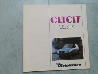 Oltcit Club 11R - prospekt Mototechna - doprava v ceně - 2