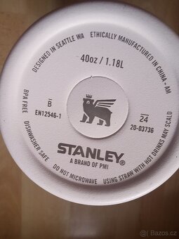 Termohrnek Stanley s brčkem růžový - 2