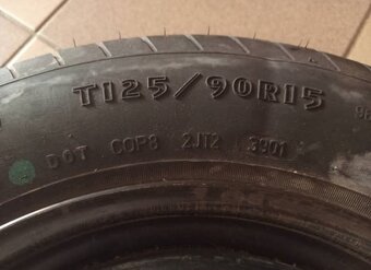 Rezerva T125/90 R15 - 2