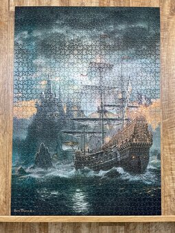 Puzzle 1500 - pirátská loď - 2
