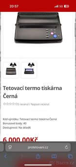 Tetovací strojek + termo tiskárna - 2