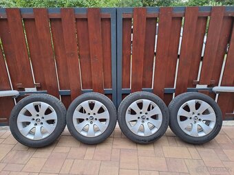 Alu Škoda 5x112 7Jx16" včetně pneu 205/55 R16 - 2