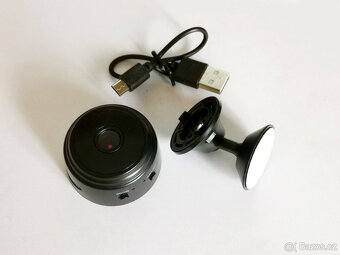 A9 WiFi mini IP kamera bezdrátová ČERNÁ, nová - 2