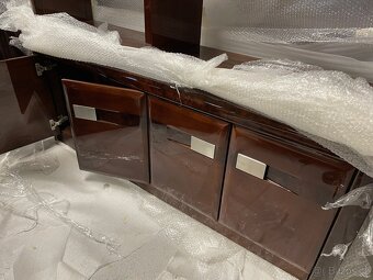 Art Deco vitrína/knihovna 2ks - 2