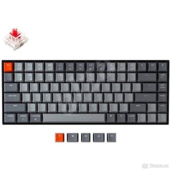 Herní klávesnice Keychron K2 Gateron Red, RGB Backlight - US - 2