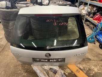 Páté dveře Škoda Octavia III combi Stříbrná LA7W - 2