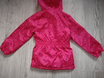 Dívčí parka s fleecem 116 - 2
