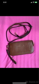 Krasna hneda kabelka Michael Kors - 2