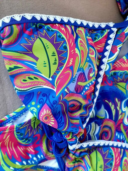 Plavky dámské dvojdílné nové - 2