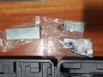 2 v 1 pneumatická sponkovačka/hřebíčkovačka Scheppach se zár - 2